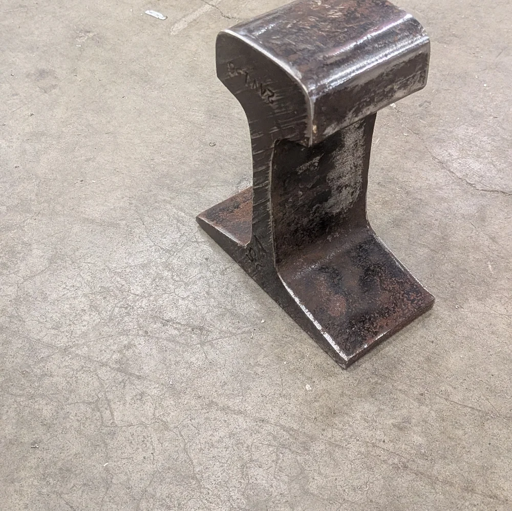 Industrial Metal Rail Piece Door Stop